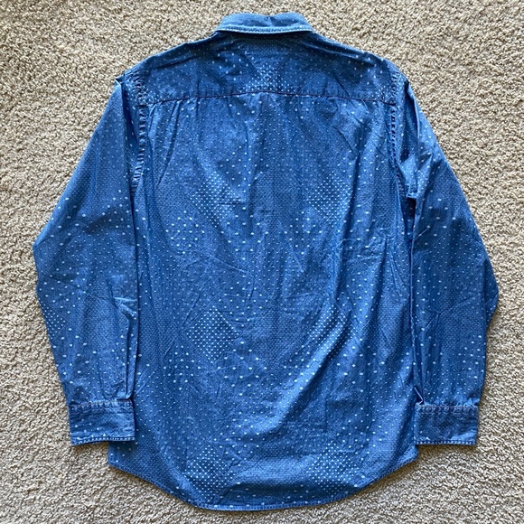 Real Indigo Tommy Hilfiger Button Down Shirt - Picture 8 of 8
